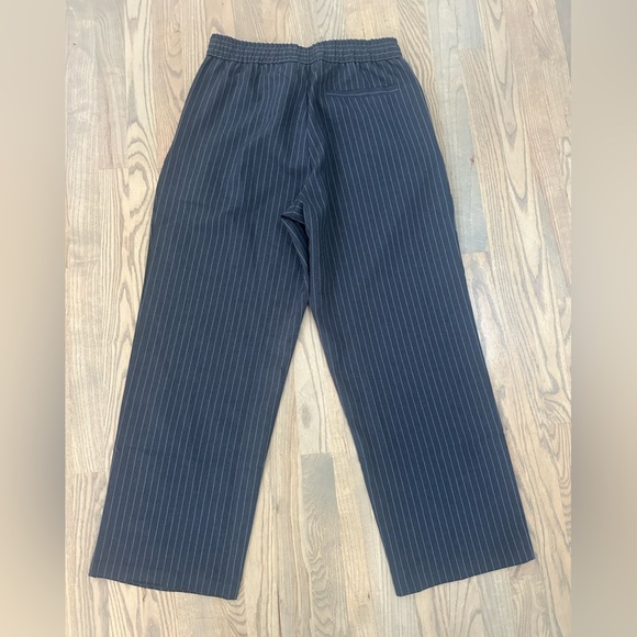 Topshop Women's Gray Pinstripe Trousers - Picture 6 of 6